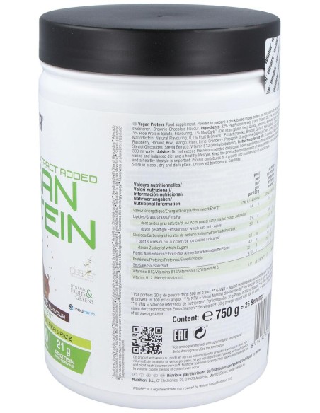 Weider Vegan Protein Chocolate 750Gr.