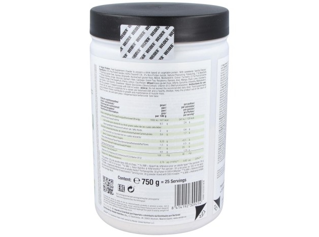 Weider Vegan Protein Vainilla 750Gr.