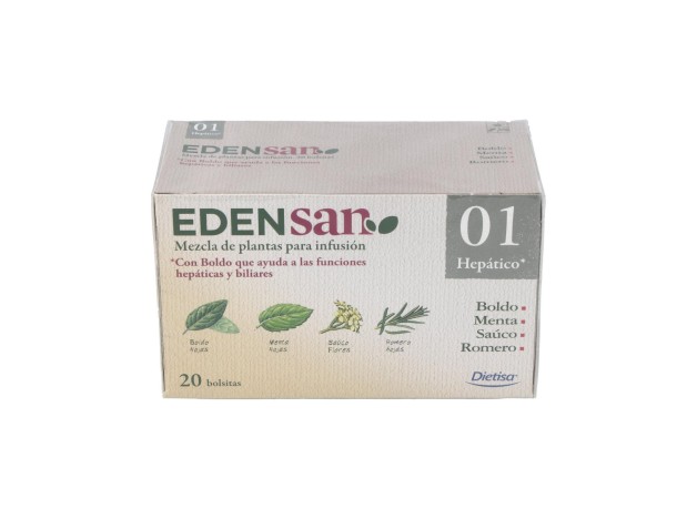 Edensan 01 Filtros Infusiones 20Uds