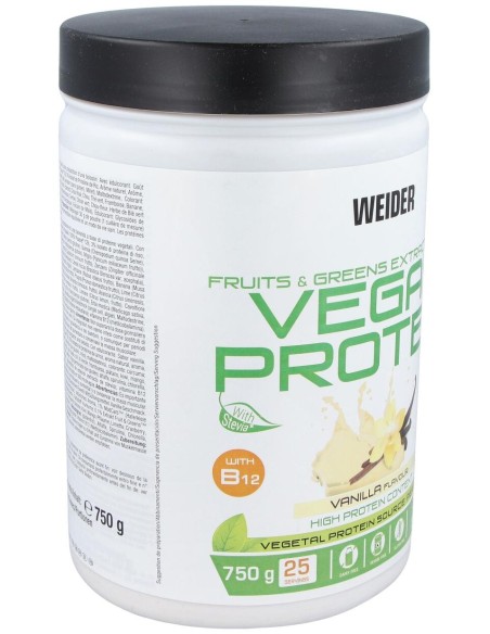 Weider Vegan Protein Vainilla 750Gr.