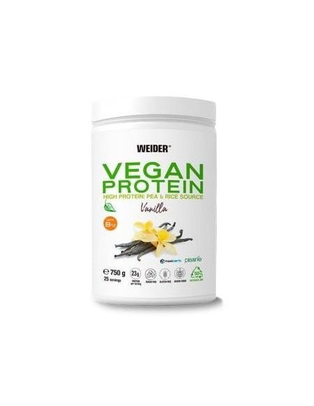 Weider Vegan Protein Vainilla 750Gr.