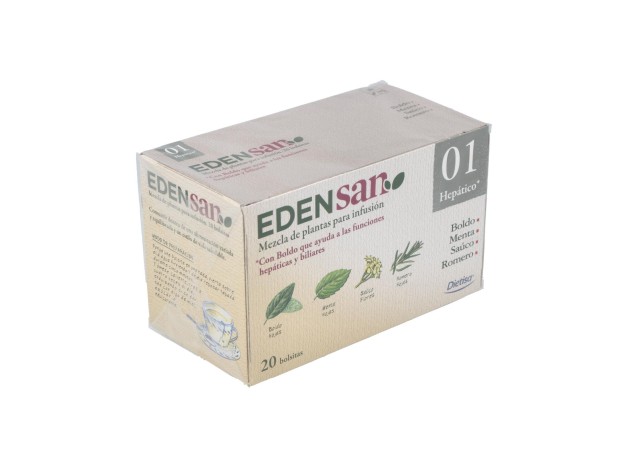Edensan 01 Filtros Infusiones 20Uds