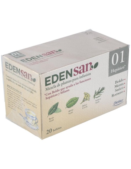 Edensan 01 Filtros Infusiones 20Uds