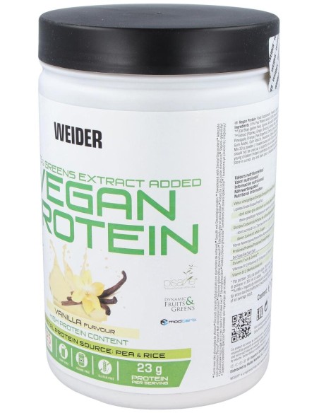 Weider Vegan Protein Vainilla 750Gr.