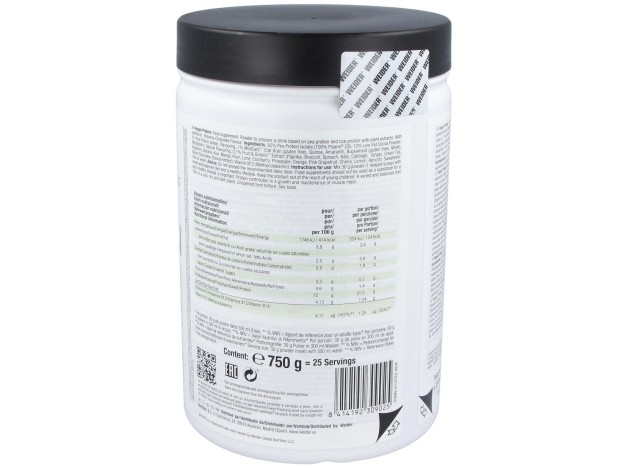 Weider Vegan Protein Chocolate 750Gr.