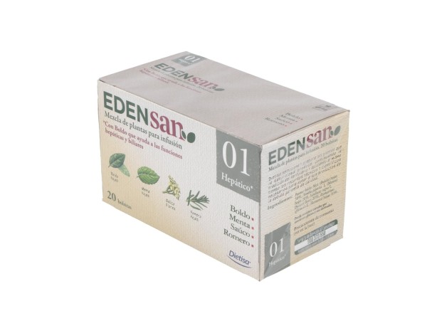 Edensan 01 Filtros Infusiones 20Uds