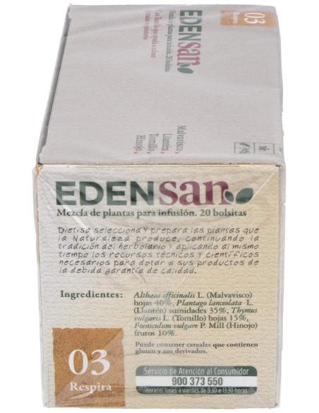 Dietisa Edensan Respira 20Uds