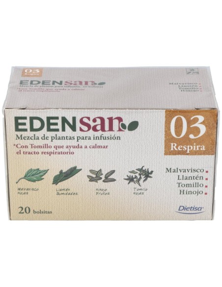 Dietisa Edensan Respira 20Uds