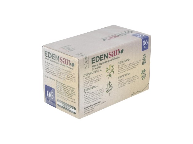 Edensan 06 Dia Filtro Infusiones 20Uds