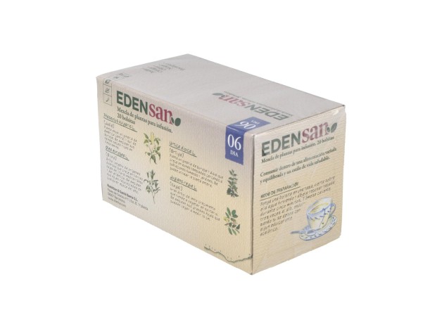 Edensan 06 Dia Filtro Infusiones 20Uds