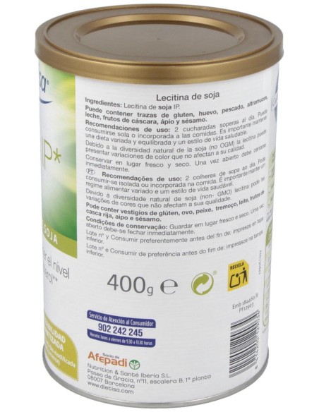 Lecitina Ip (Identidad Preservada) Savid 400Gr.