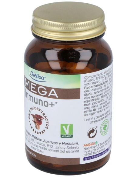 Dietisa Mega Inmuno + 60 Cáps