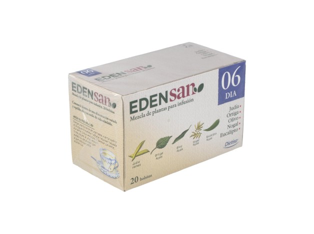Edensan 06 Dia Filtro Infusiones 20Uds