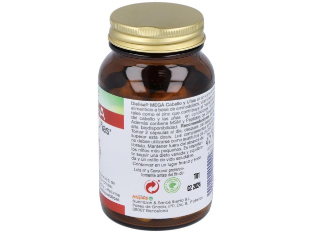 Dietisa Mega Cabello Y Uñas 60Caps