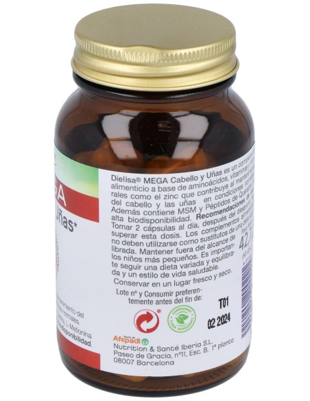 Dietisa Mega Cabello Y Uñas 60Caps