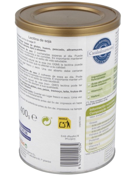 Lecitina Ip (Identidad Preservada) Savid 400Gr.