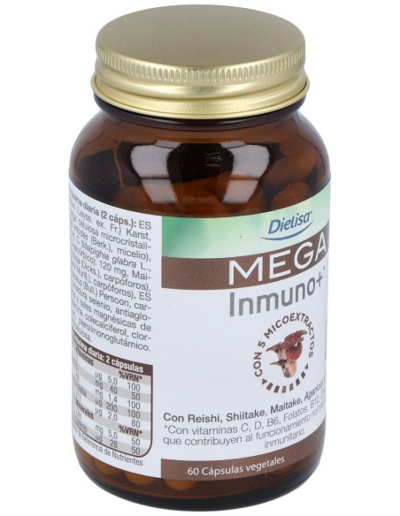 Dietisa Mega Inmuno + 60 Cáps