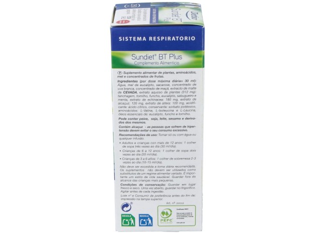 Sundiet Bt Plus Bronquios 250Ml.