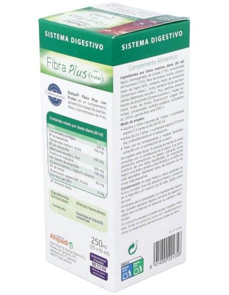 Fibra Plus Con Frutas 250Ml.