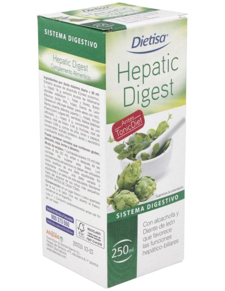 Hepatico Digestivo (Tonic Diet) 250Ml.