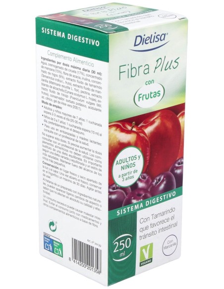 Fibra Plus Con Frutas 250Ml.