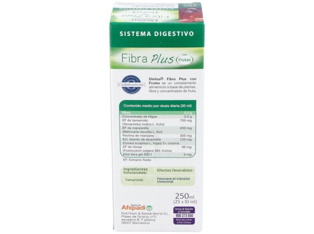 Fibra Plus Con Frutas 250Ml.