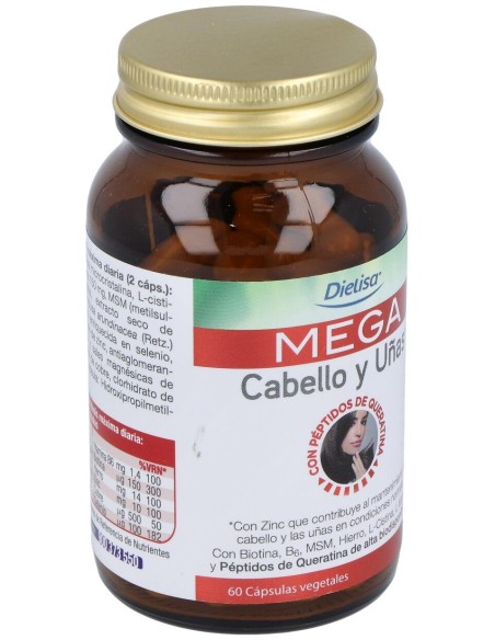 Dietisa Mega Cabello Y Uñas 60Caps