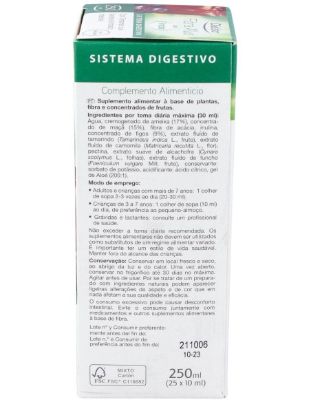 Fibra Plus Con Frutas 250Ml.
