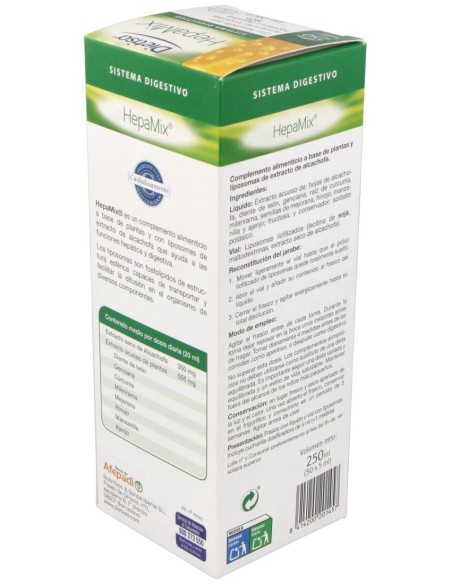 Hepamix (Hepatico-Biliar) Jarabe 250Ml
