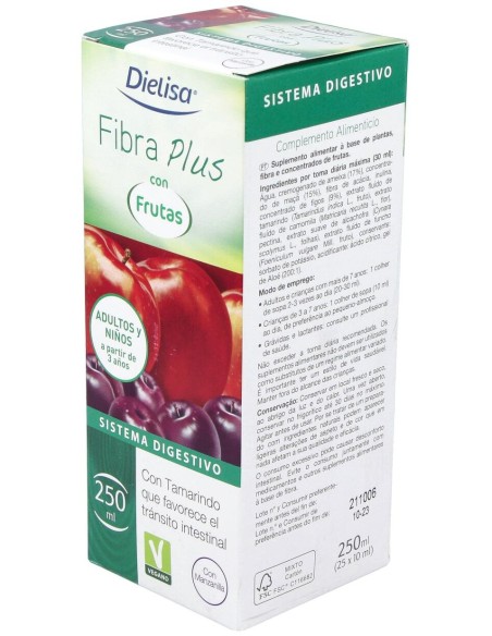 Fibra Plus Con Frutas 250Ml.