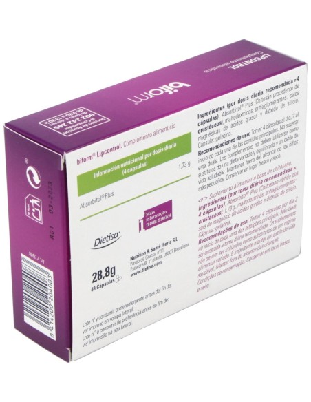Biform Chitosan Plus (Lipocontrol) 48Cap