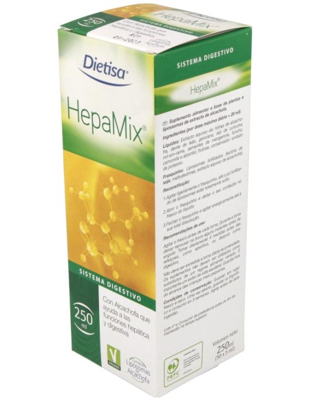 Hepamix (Hepatico-Biliar) Jarabe 250Ml