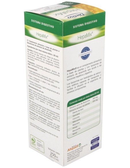 Hepamix (Hepatico-Biliar) Jarabe 250Ml