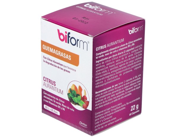 Biform Citrus Aurantium Quemagrasas 60Cáps