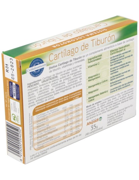 Cartilago De Tiburon (Ideceron) 48Comp.