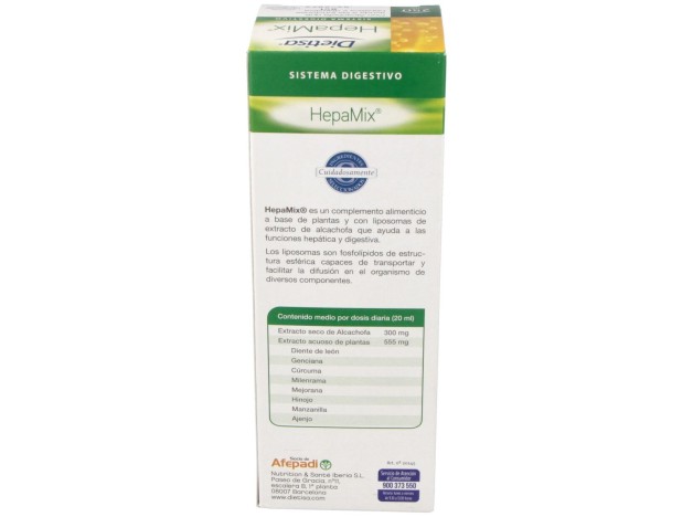 Hepamix (Hepatico-Biliar) Jarabe 250Ml