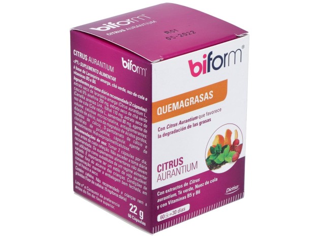 Biform Citrus Aurantium Quemagrasas 60Cáps