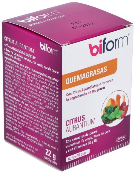 Biform Citrus Aurantium Quemagrasas 60Cáps