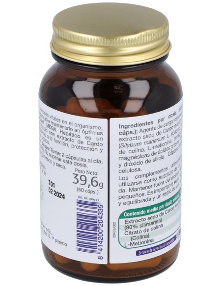 Dietisa Mega Hepático 60Cáps