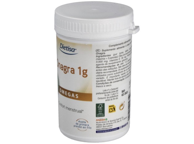 Dietisa Omega 6 Onagra 120Perlas