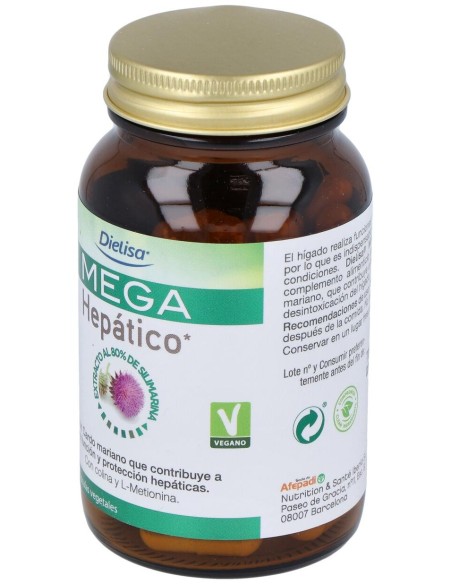 Dietisa Mega Hepático 60Cáps
