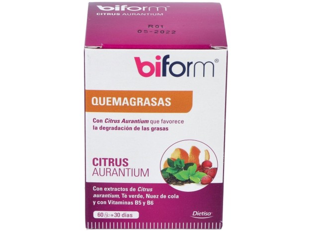 Biform Citrus Aurantium Quemagrasas 60Cáps