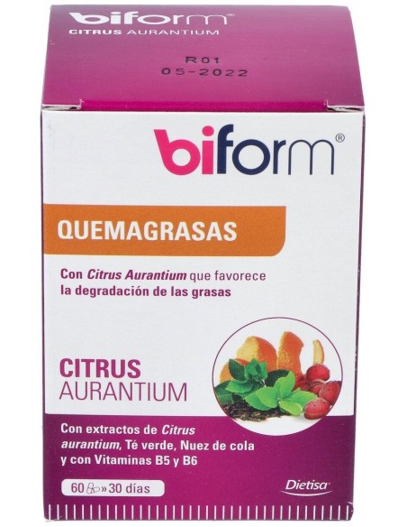 Biform Citrus Aurantium Quemagrasas 60Cáps