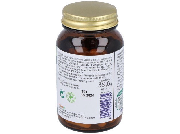Dietisa Mega Hepático 60Cáps