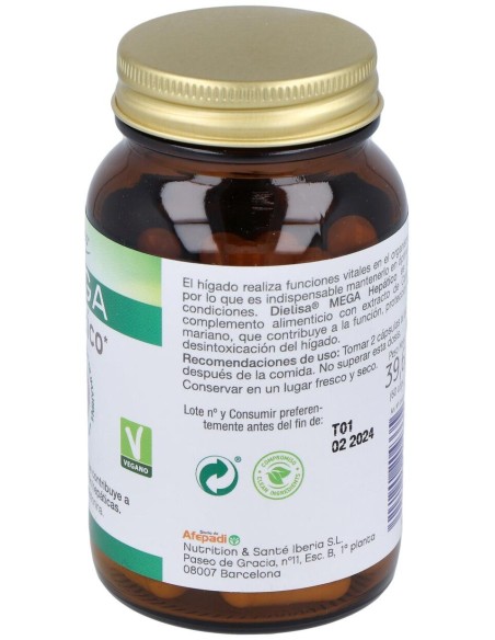 Dietisa Mega Hepático 60Cáps