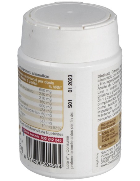Dietisa Omega 3-6-9 60 Perlas