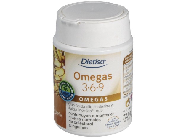 Dietisa Omega 3-6-9 60 Perlas