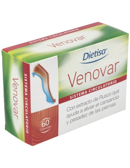 Dietkum Venovar Circulacion Piernas 60Cap.