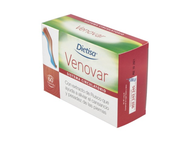 Dietkum Venovar Circulacion Piernas 60Cap.