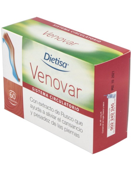 Dietkum Venovar Circulacion Piernas 60Cap.